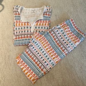 Roller rabbit pajama set